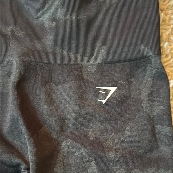 Black Camouflage Leggings - Picture 3 of 5